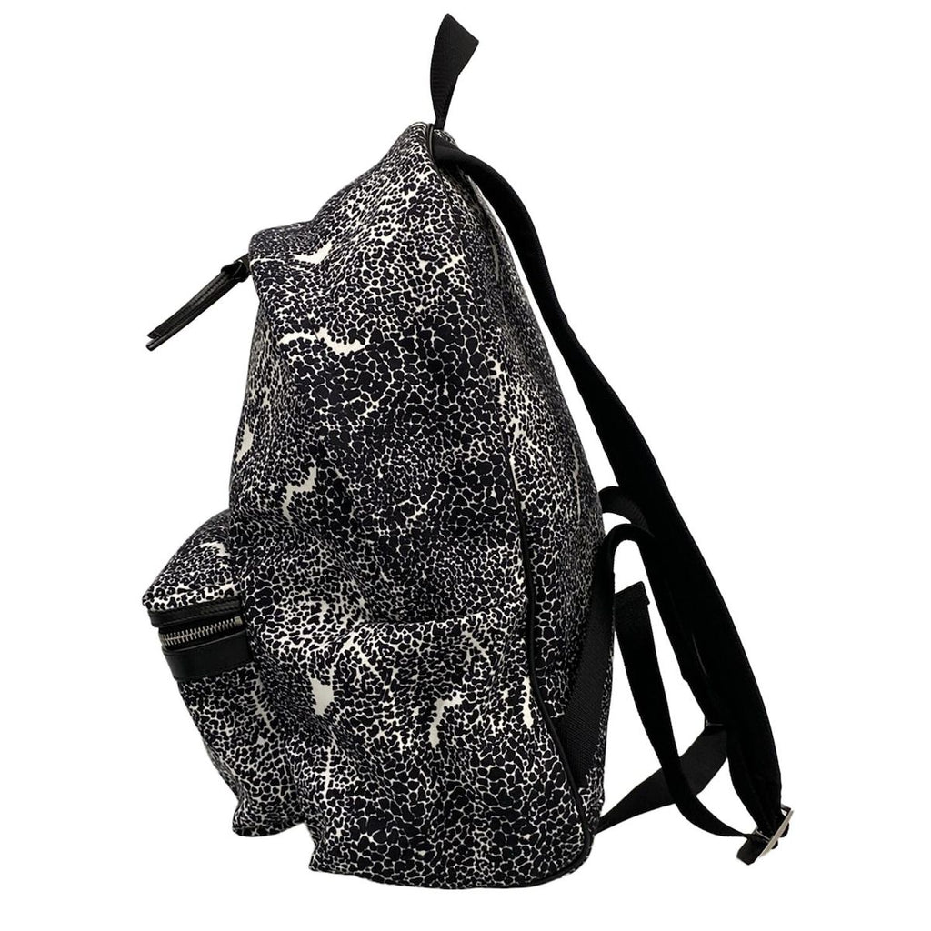 Saint Laurent Paris Backpack Classic Hunter Black White — view 4