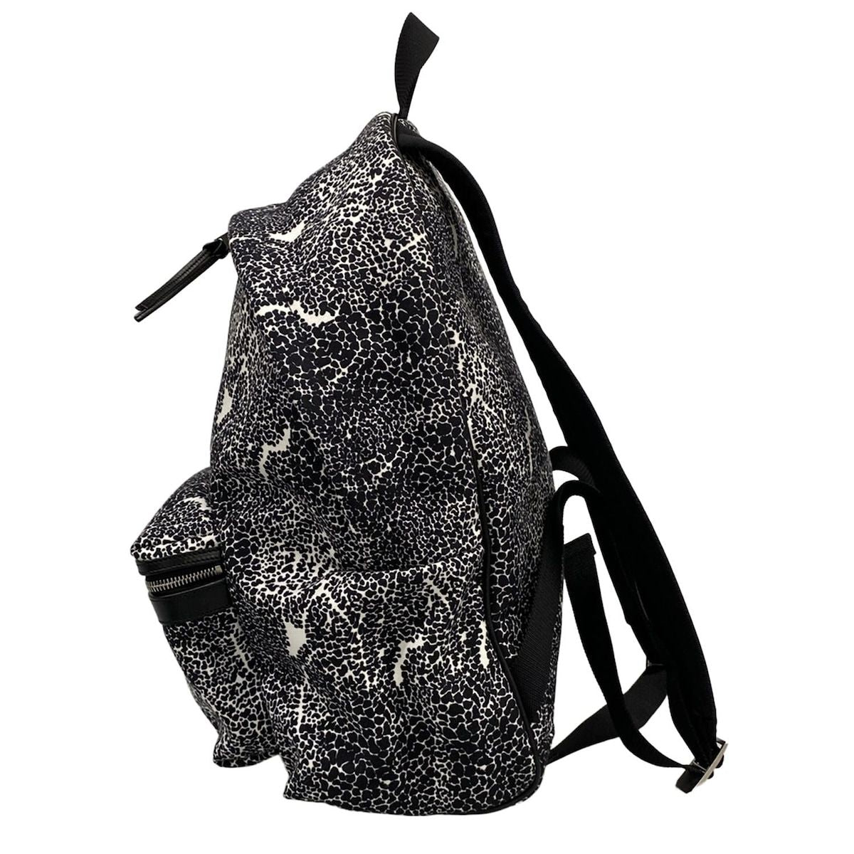 Saint Laurent Paris Backpack Classic Hunter Black White — view 4