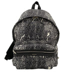 Saint Laurent Paris Backpack Classic Hunter Black White