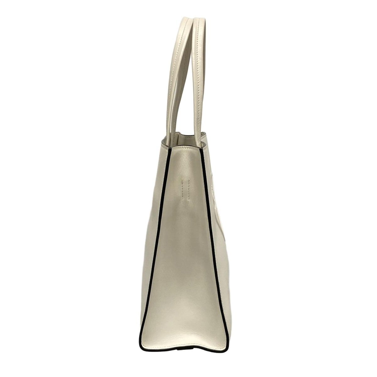 Prada Tote Bag White Leather — view 2