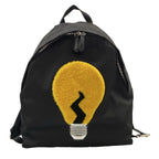 Fendi Backpack Black Yellow Silver Light Bulb