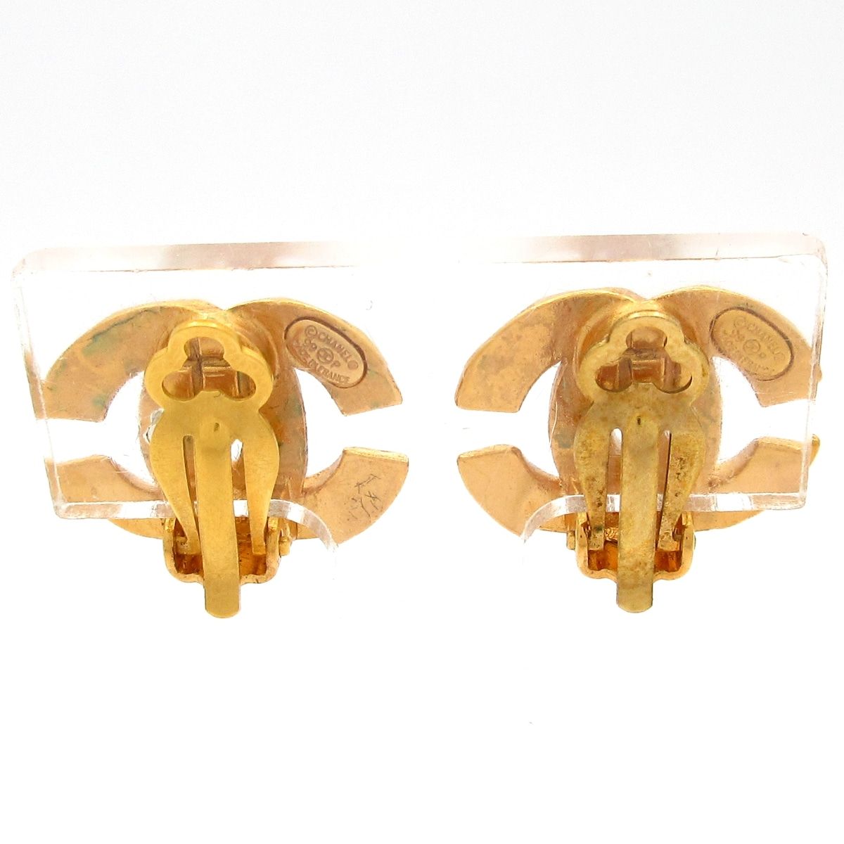 Chanel Earrings Gold — view 3