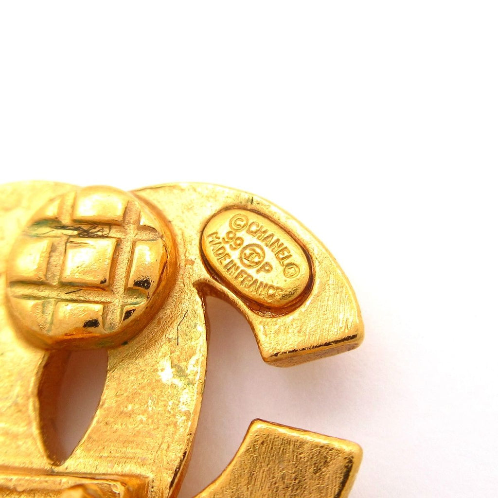 Chanel Earrings Gold — view 5