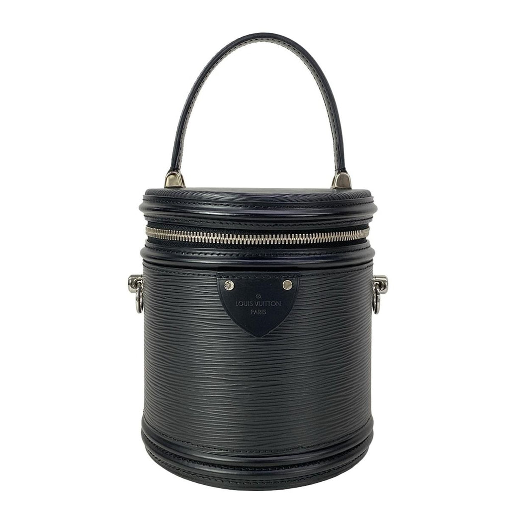 Louis Vuitton Vanity Bag Epi Cannes Noir Leather Cowhide