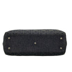 Dior Handbag Cannage Stitch Navy Leather — view 5