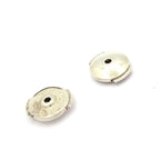 Hermes Earrings Silver Third Party Back — view 6