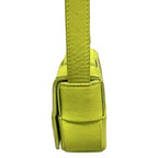 Bottega Veneta Shoulder Bag Cassette Light Green Leather — view 4