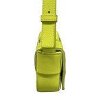 Bottega Veneta Shoulder Bag Cassette Light Green Leather — view 2