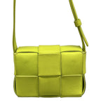 Bottega Veneta Shoulder Bag Cassette Light Green Leather — view 3