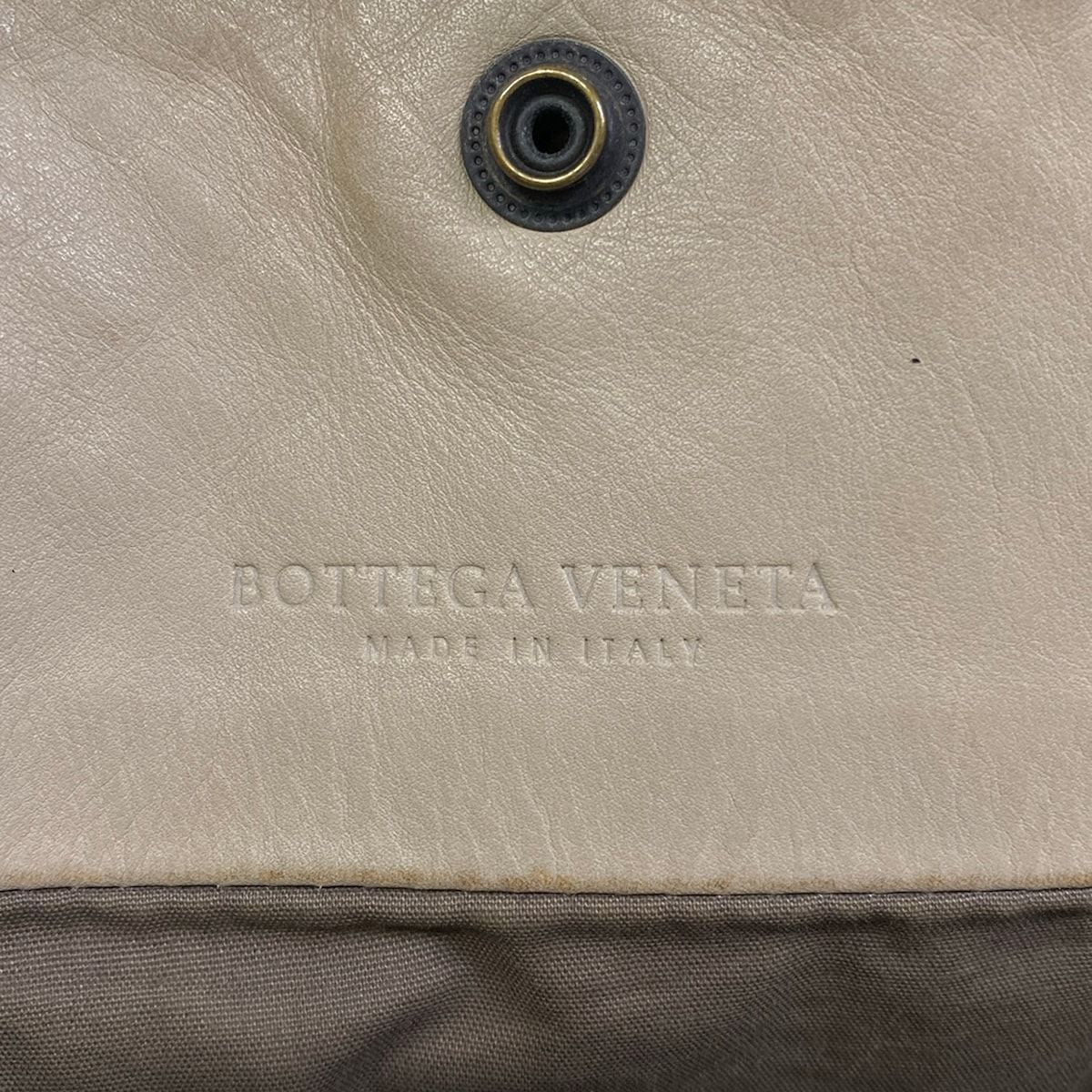 Bottega Veneta Tote Bag Intrecciato Ivory Leather — view 8