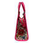 Gucci Handbag Flora White Pink Multi Leather — view 4