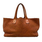 Bottega Veneta Tote Bag Cabas MM Orange Leather