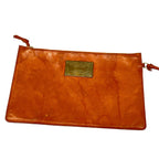 Bottega Veneta Tote Bag Cabas MM Orange Leather — view 8