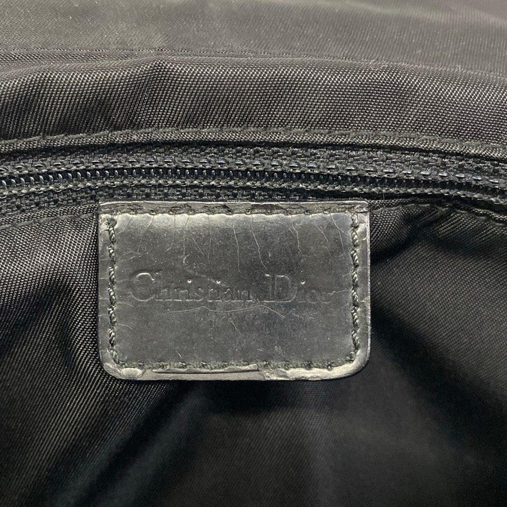 Dior Shoulder Bag Malice Pearl Black Embossed Leather — view 8