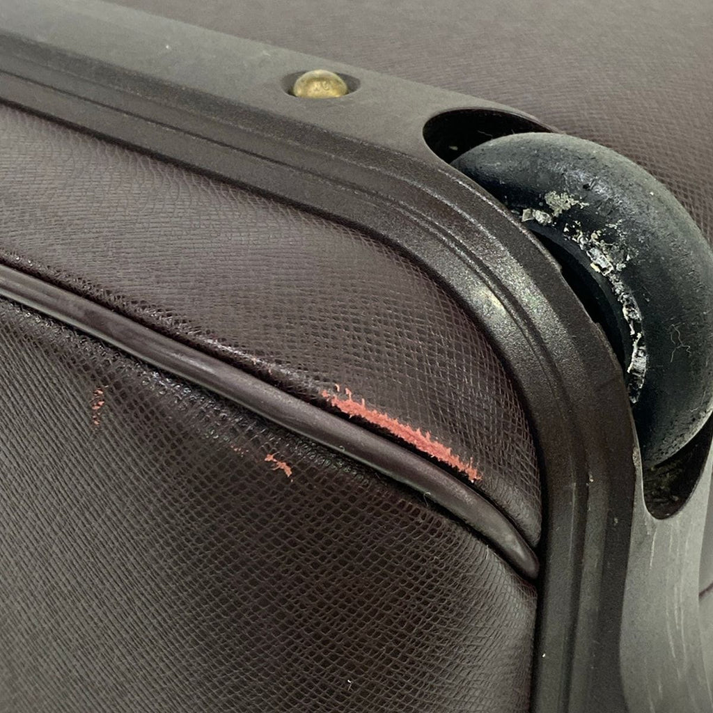 Louis Vuitton Travel Bag Taiga Pegase 60 Acajou Leather — view 6