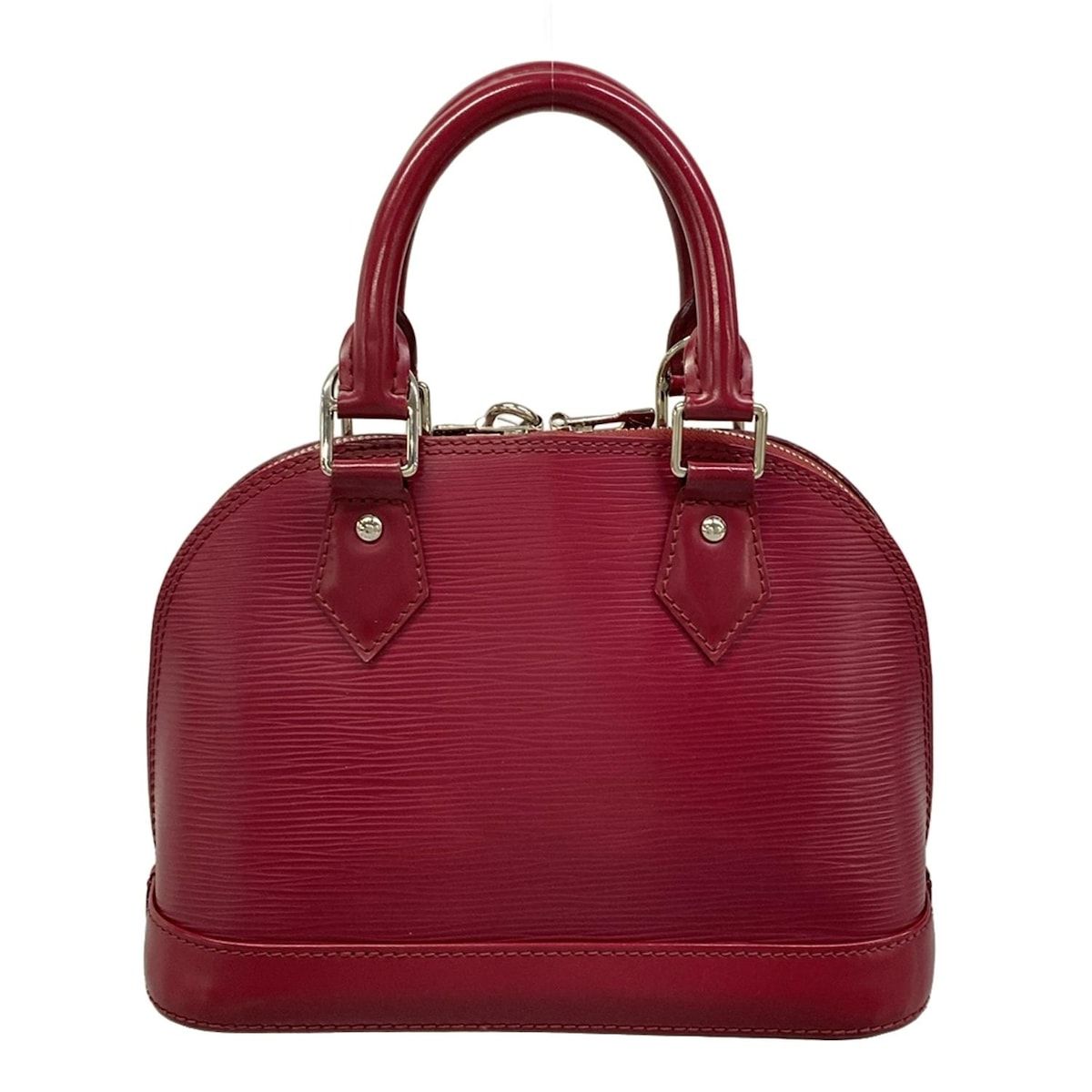 Louis Vuitton Handbag Epi Alma BB Fuchsia Leather — view 3