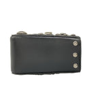 Prada Case Black Studded Leather Vanity Bag — view 8