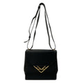Bottega Veneta Shoulder Bag the Clip Black Leather