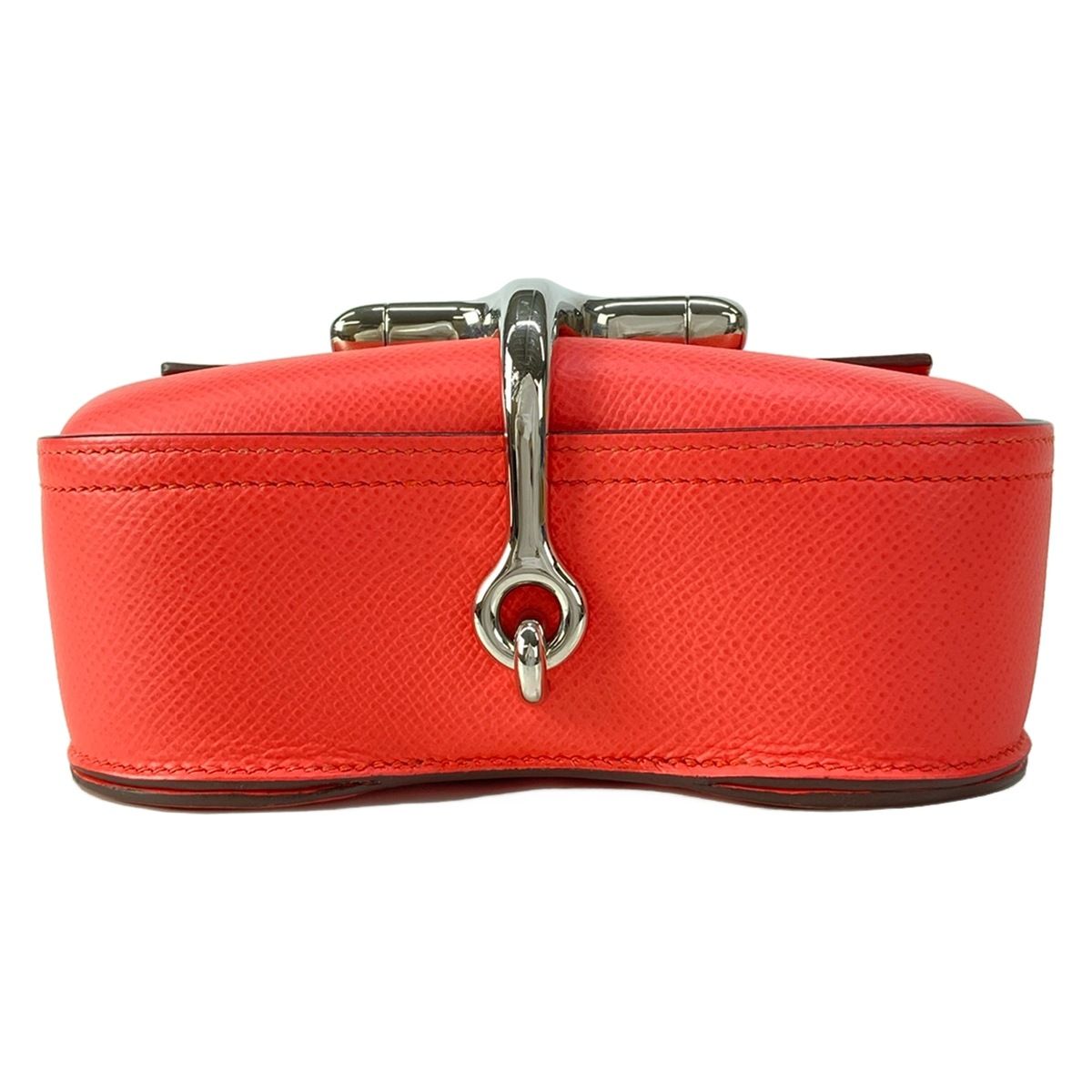 Hermes Shoulder Bag Della Cavalleria Rose Jaipur Silver — view 5