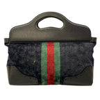 Gucci Tote Bag Sherry Black Leather — view 3