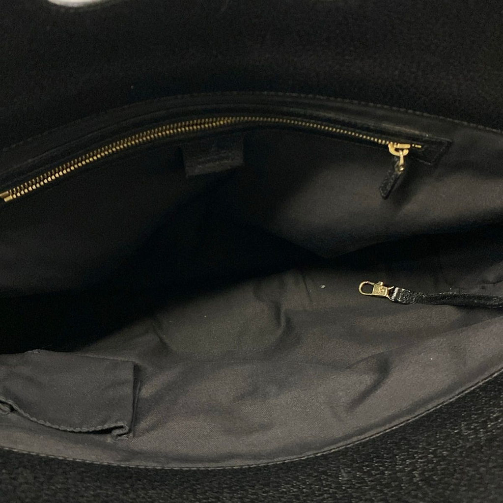 Gucci Tote Bag Sherry Black Leather — view 7