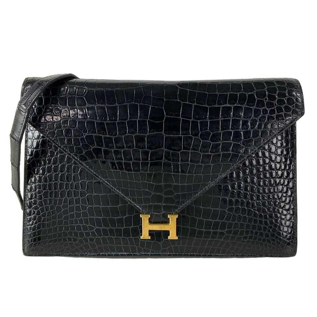 Hermes Shoulder Bag Liddy Black Gold