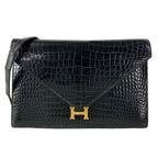 Hermes Shoulder Bag Liddy Black Gold