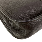 Hermes Shoulder Bag Evelyne MM Dark Brown Silver — view 6