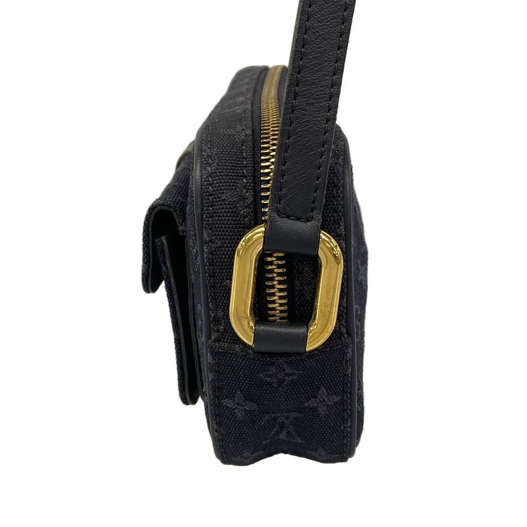 Louis Vuitton Shoulder Bag Monogram Mini Juliette MM Blue Leather — view 4