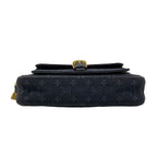 Louis Vuitton Shoulder Bag Monogram Mini Juliette MM Blue Leather — view 5