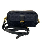 Louis Vuitton Shoulder Bag Monogram Mini Juliette MM Blue Leather