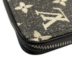 Louis Vuitton Wallet Monogram Jacquard Denim Zippy Gray — view 6