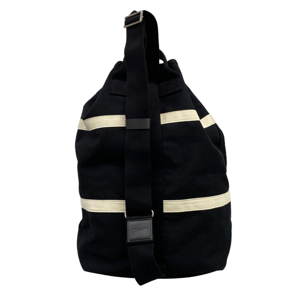 Saint Laurent Paris Shoulder Bag Rive Gauche Black Gold Ivory Leather — view 3