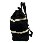 Saint Laurent Paris Shoulder Bag Rive Gauche Black Gold Ivory Leather — view 4
