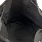 Saint Laurent Paris Shoulder Bag Rive Gauche Black Gold Ivory Leather — view 7