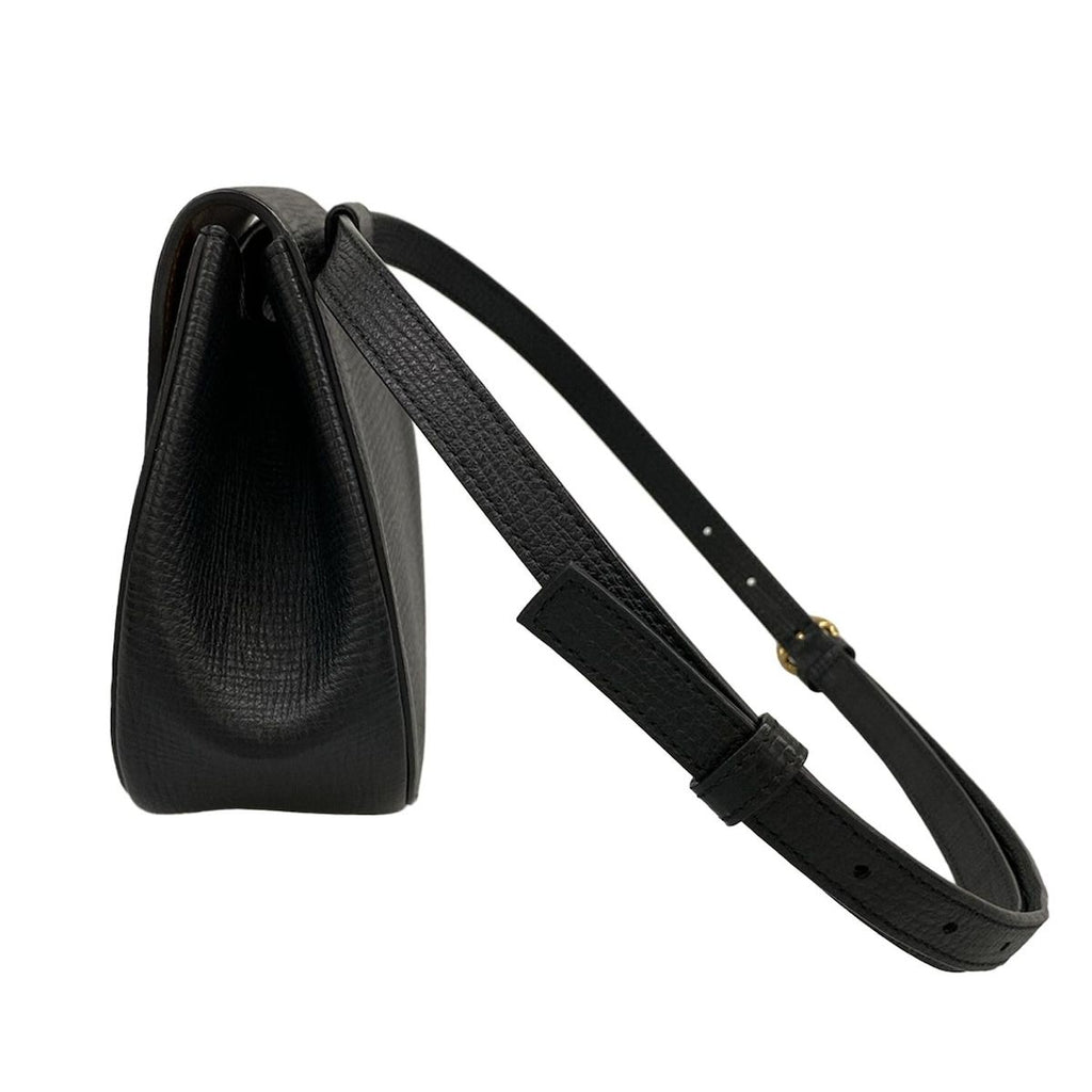 Bottega Veneta Waist Pouch Black Leather — view 4