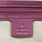 Gucci Tote Bag Guccissima Lineheartbit Pink Leather — view 8