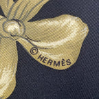 Hermes Scarf Carre 90 Black Brown Multi Ballerina — view 2