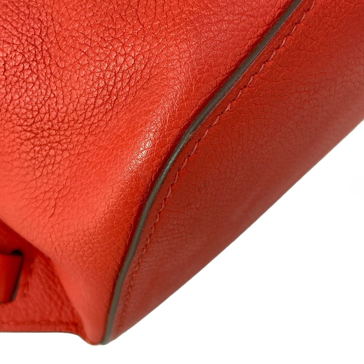 Hermes Backpack a Dos Rouge Pivoine Silver — view 6