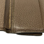 Gucci Trifold Wallet Ophidia Dark Brown Beige Multi Leather — view 5