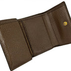 Gucci Trifold Wallet Ophidia Dark Brown Beige Multi Leather — view 3