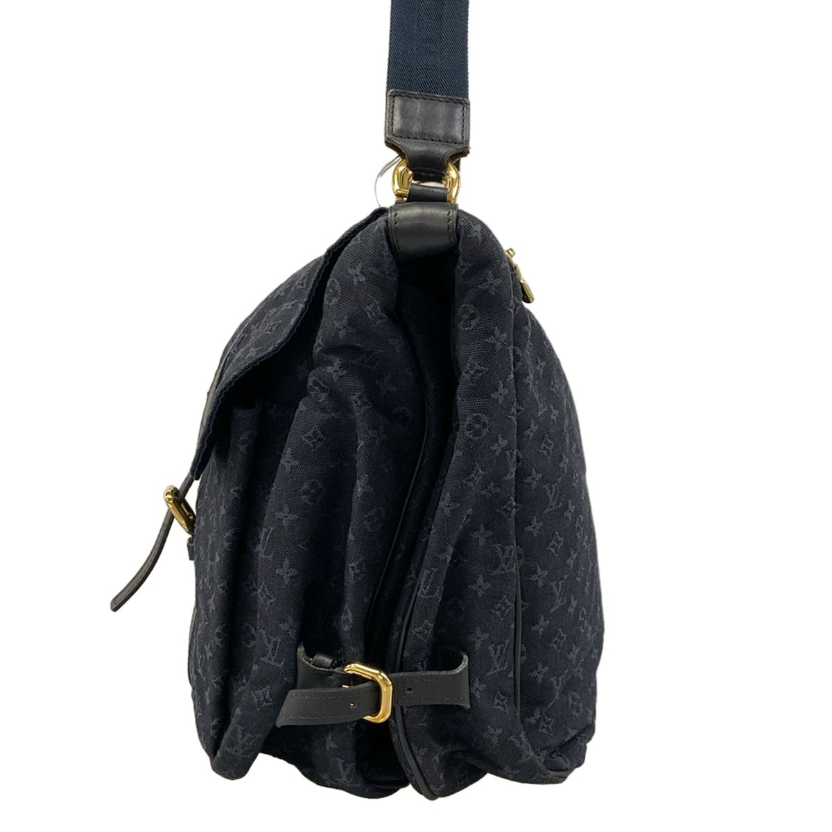 Louis Vuitton Shoulder Bag Monogram Mini Denise Blue — view 4