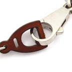 Hermes Bracelet Etelier Leather Dark Brown Silver — view 4