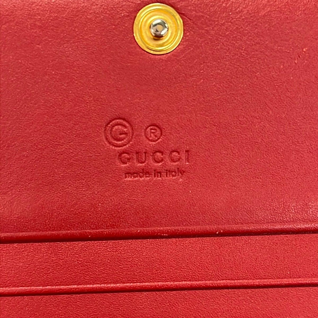 Gucci Bifold Wallet GG Blooms Navy Ivory Blue — view 5