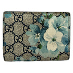 Gucci Bifold Wallet GG Blooms Navy Ivory Blue — view 2