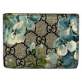 Gucci Bifold Wallet GG Blooms Navy Ivory Blue