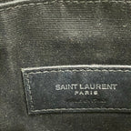 Saint Laurent Paris Pouch Black Leather — view 5