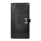 Hermes Wallet Bearn Soufflet Black Silver