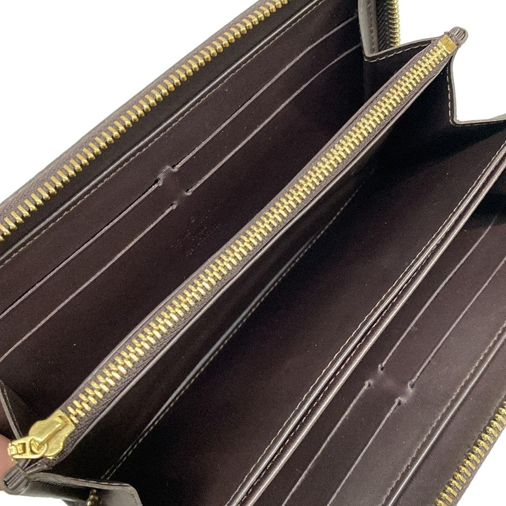 Louis Vuitton Wallet Monogram Vernis Zippy Amarante Leather — view 3