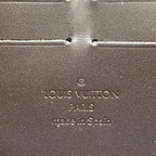 Louis Vuitton Wallet Monogram Vernis Zippy Amarante Leather — view 5